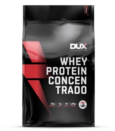 Whey Protein Concentrado Refil 1,8kg DUX - Concentrado