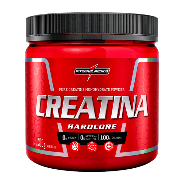 Creatina Hardcore 300g INTEGRALMÉDICA